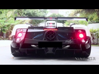 pagani zonda cinque engine sound